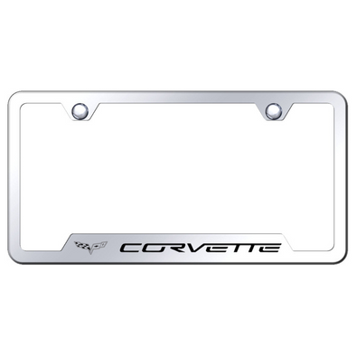 c6-corvette-license-plate-frame-chrome