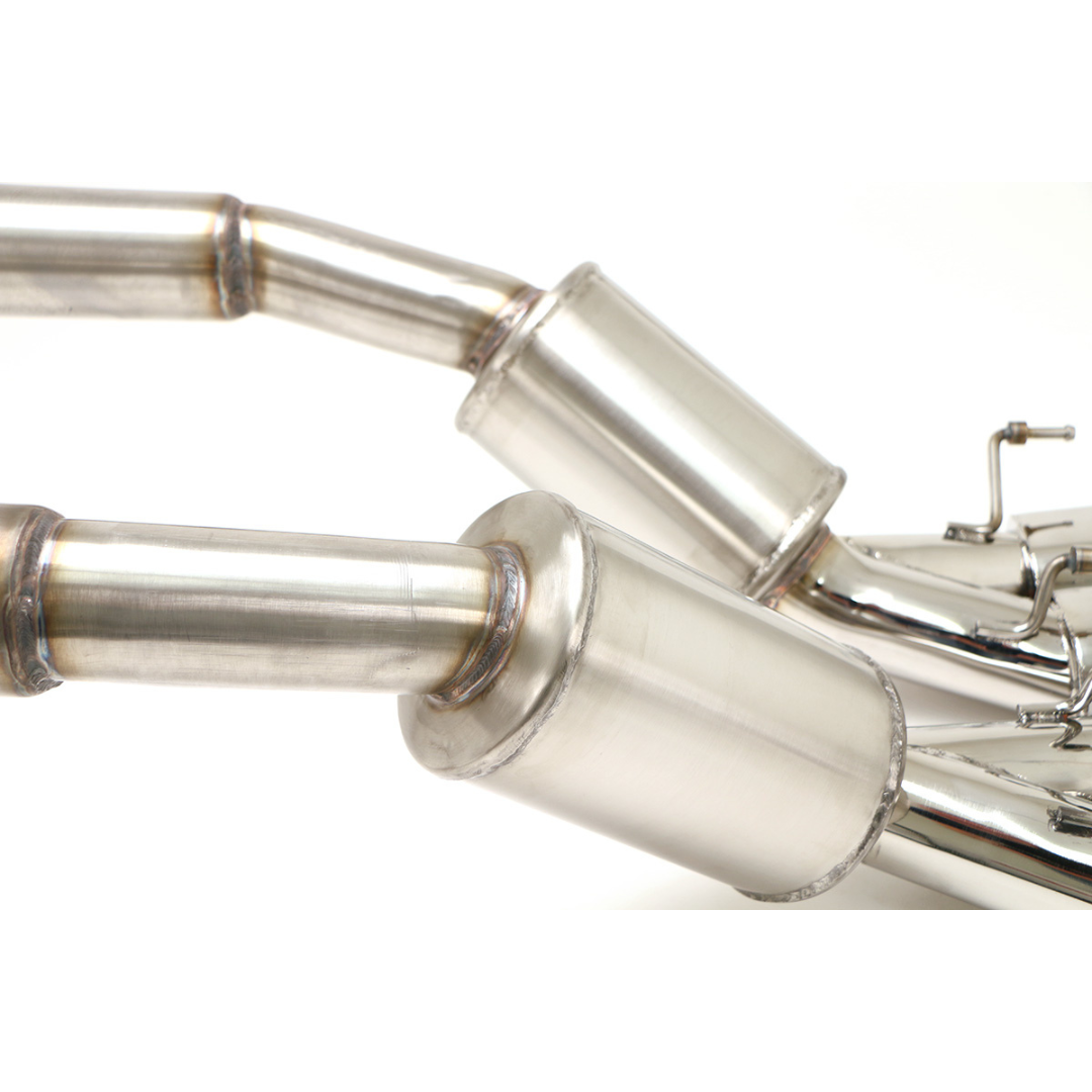 C6 Corvette Bullet Axle Back Exhaust System Corvette Store Online