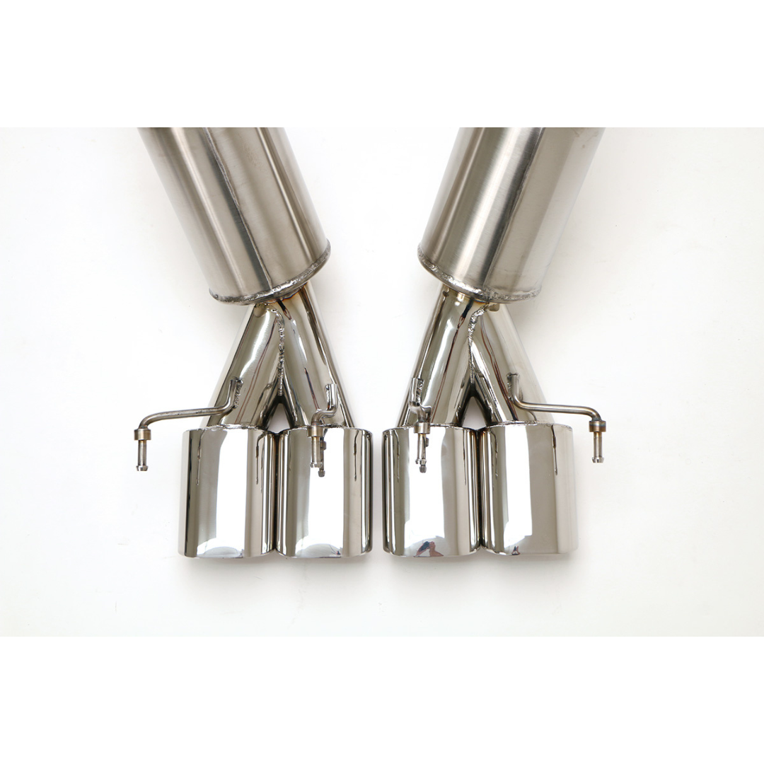 C6 Corvette Bullet Axle Back Exhaust System Corvette Store Online