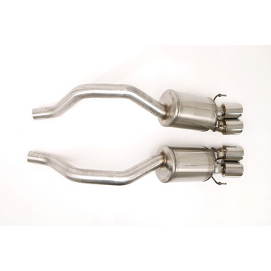 C6 Corvette Z06 and ZR1 Fusion Bi-Modal Axle Back Exhaust System (2006-2013) Round Tips