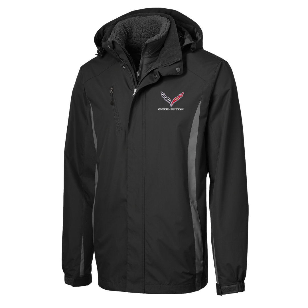C7 Corvette Colorblock 3 in 1 Jacket | Corvette Store Online