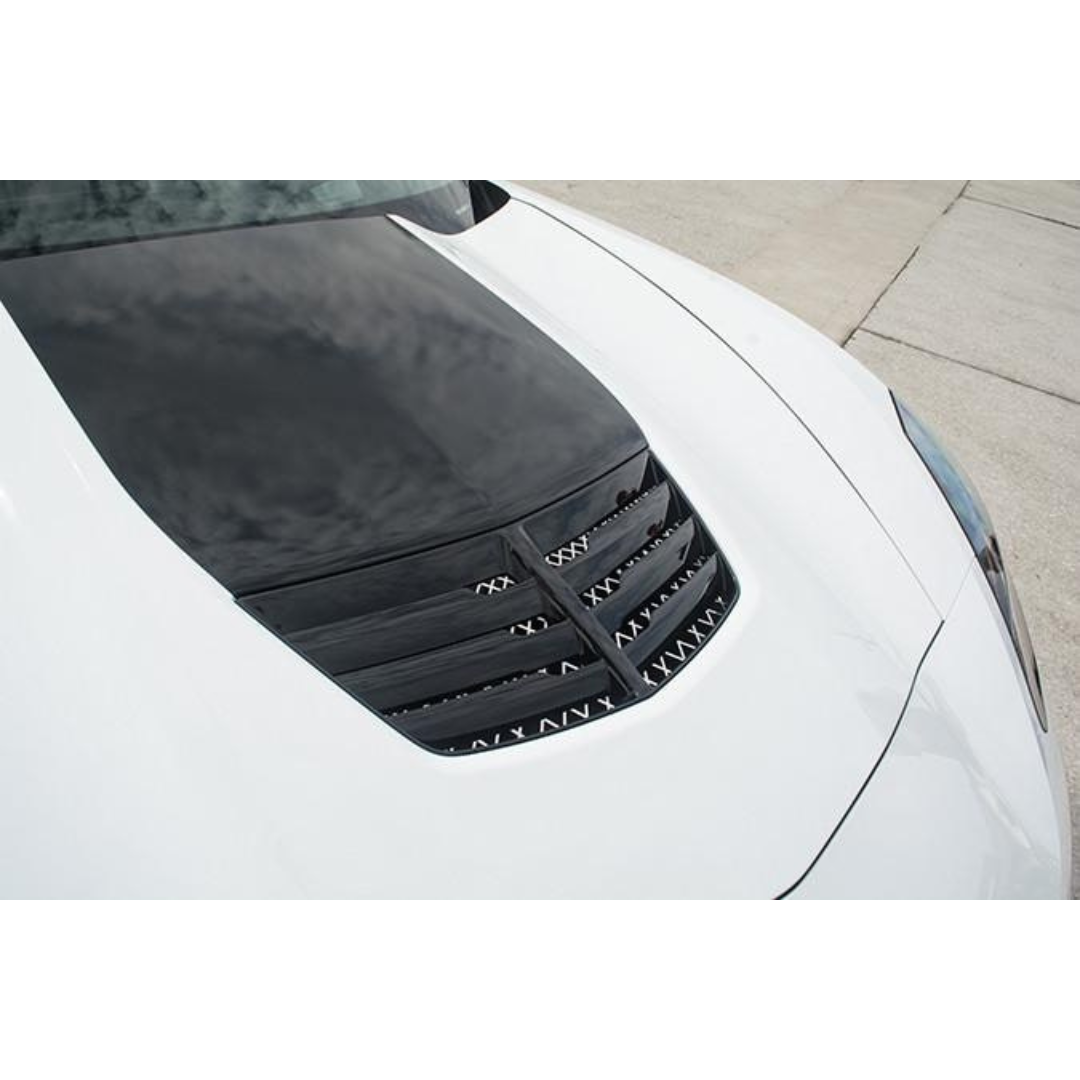 C7 Corvette Expanded Diamond Pattern Hood Vent Grille