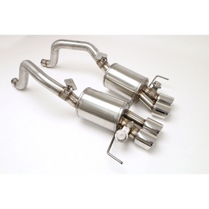 C7 Corvette Fusion Bi-Modal Axle Back Exhaust System (2014-2019) Round Tips - Non-NPP Vehicle