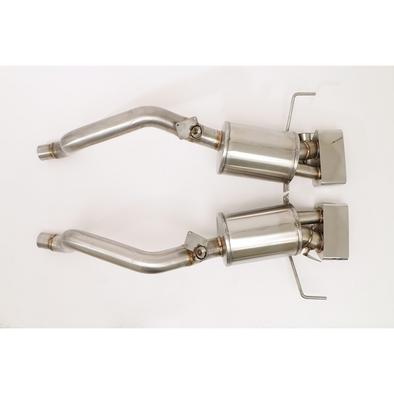 C7 Corvette Fusion Bi-Modal Axle Back Exhaust System (2014-2019) Speedway Tips - Factory NPP Vehicle