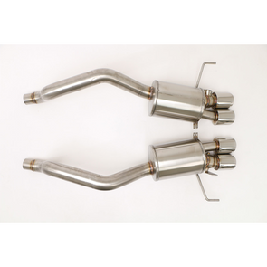 C7 Corvette Z06 and ZR1 Fusion Bi-Modal Axle Back Exhaust System (2015-2019) Round Tips