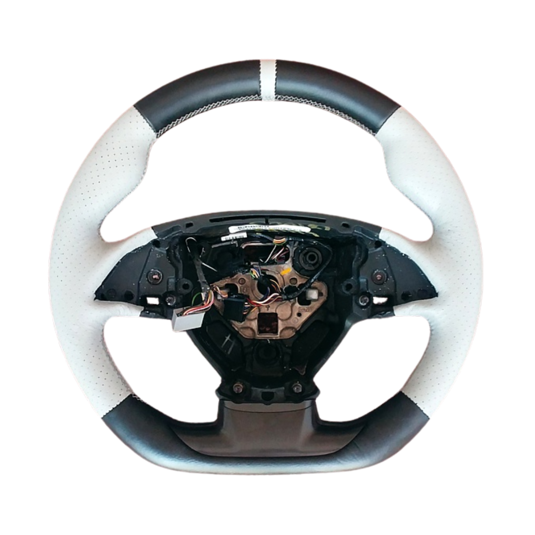 C7 2014-2019 Chevrolet Corvette Steering Wheel Covers - Flat Bottom