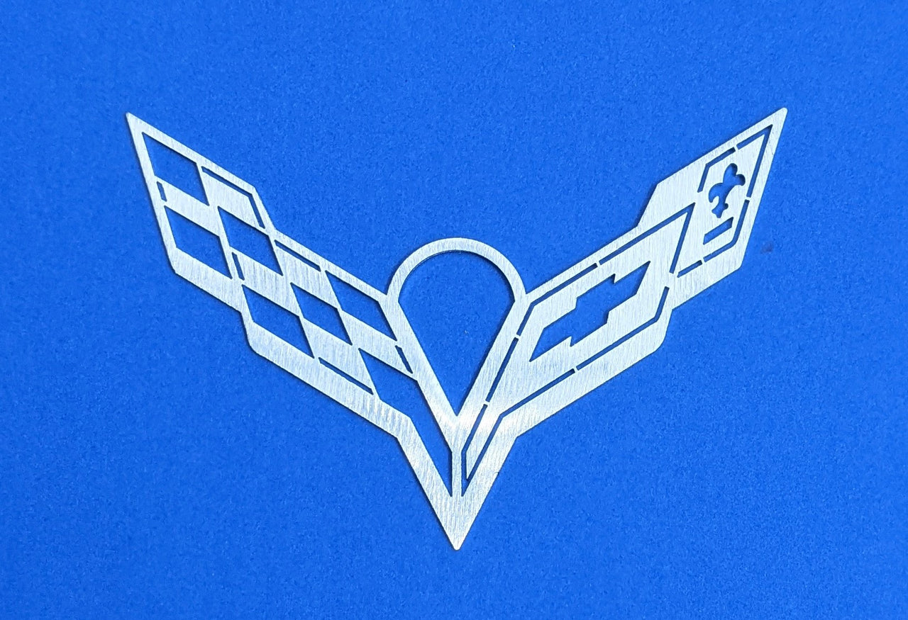 C7 Flag and C7 Stingray Christmas Ornament Bundle
