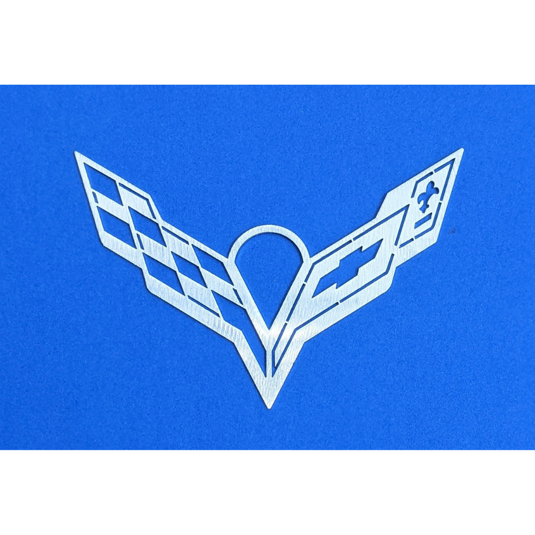 C7 Corvette Christmas / Holiday Ornament - Set of 2