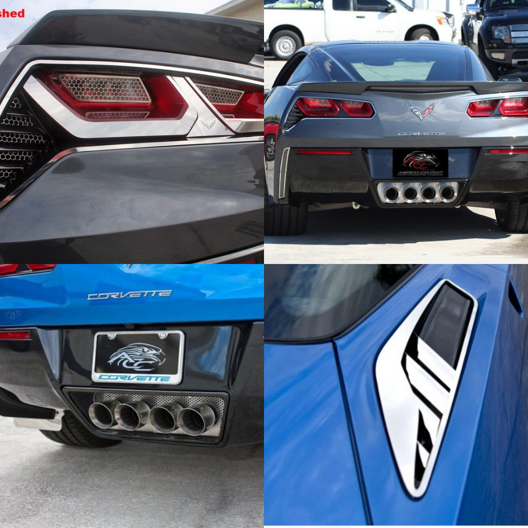C7 Corvette Stingray Exterior Show Pack Bundle | American Car Craft | 2014-2019
