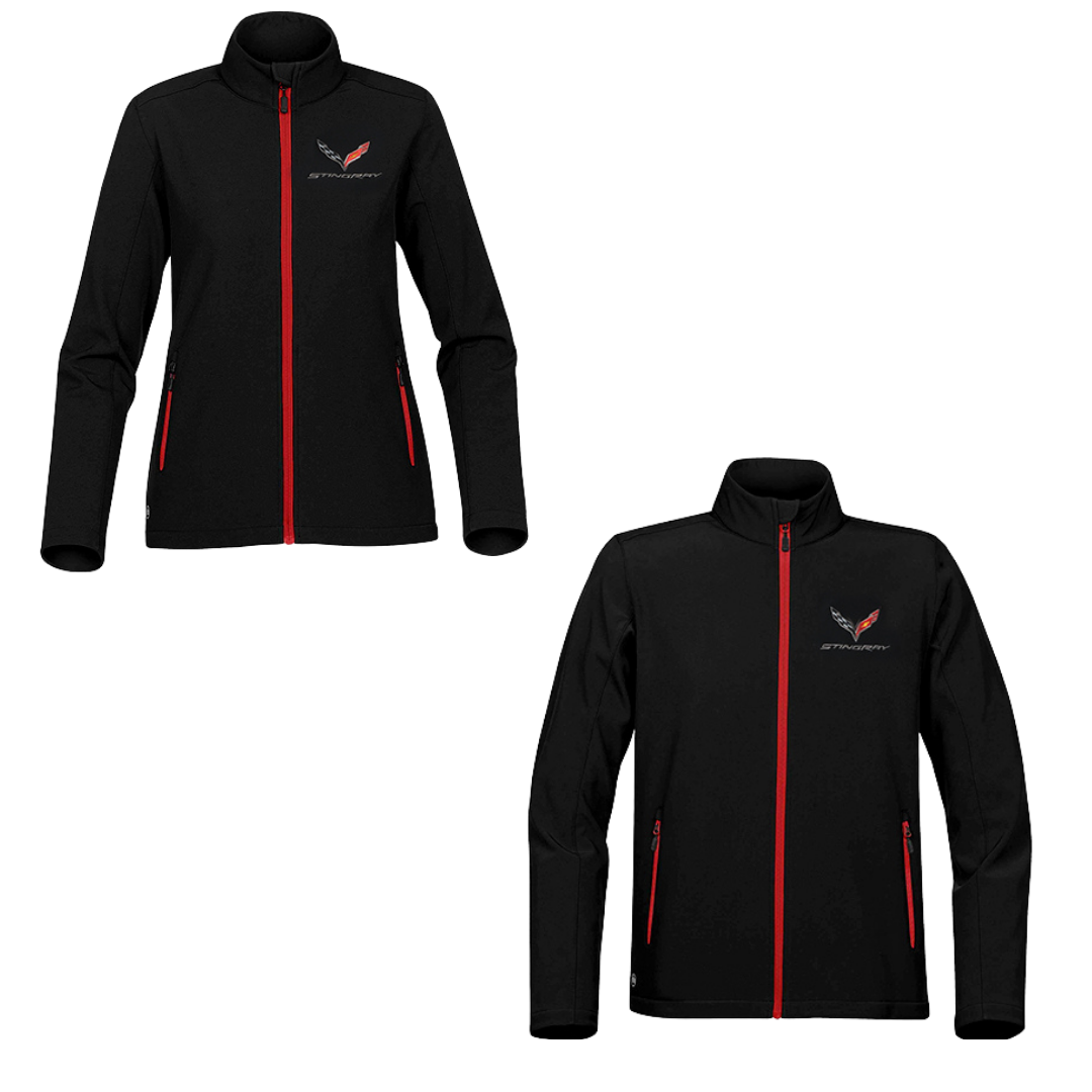 C7 Corvette Stingray His & Hers Matrix Soft Shell Jacket Bundle
