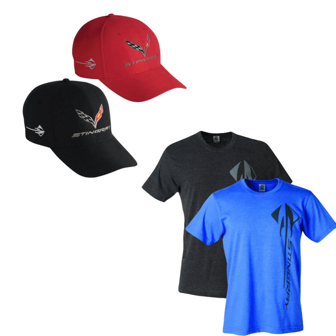 C7 Stingray Corvette Tee & Hat Bundle