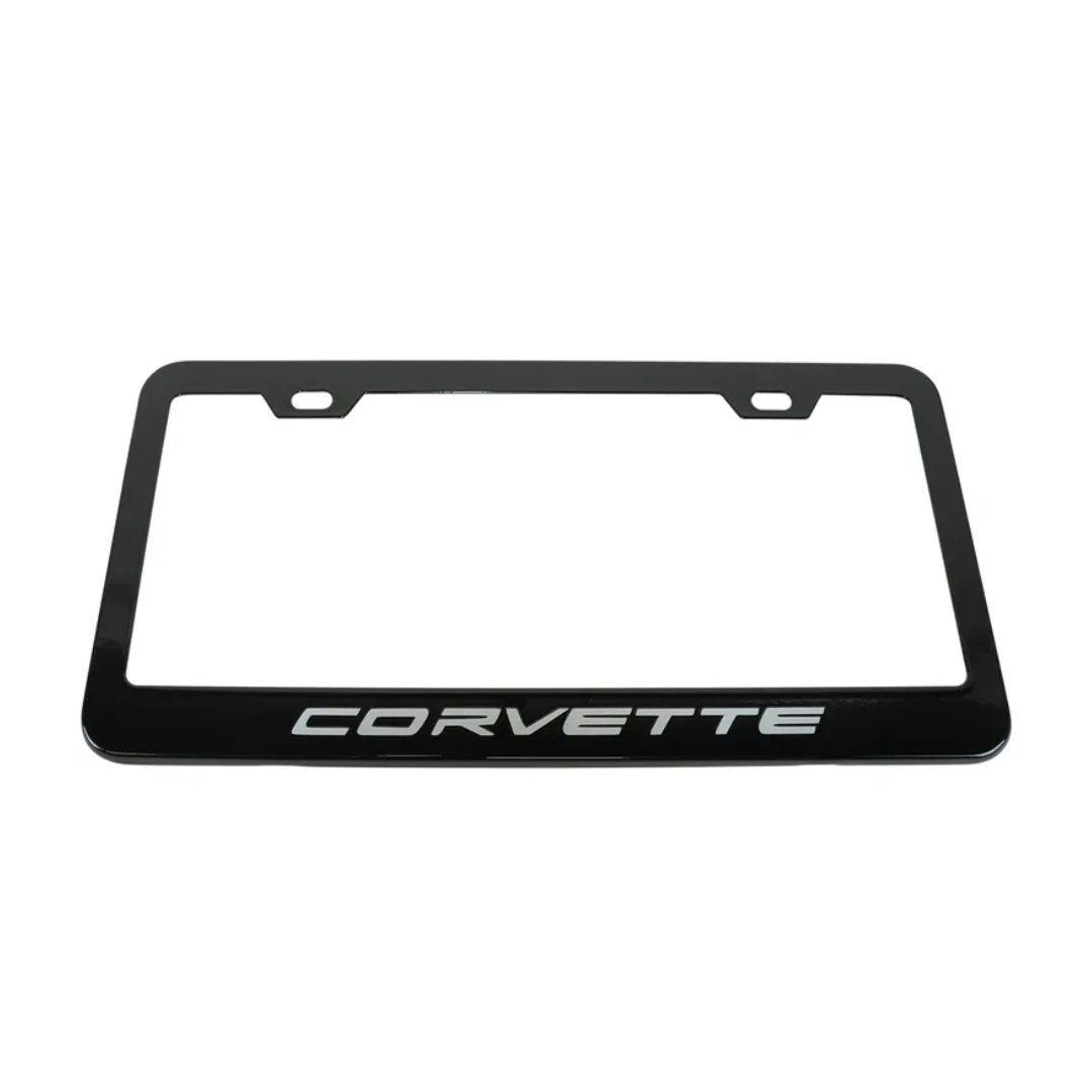 C8 2020-2025 CORVETTE LICENSE PLATE FRAME - CA