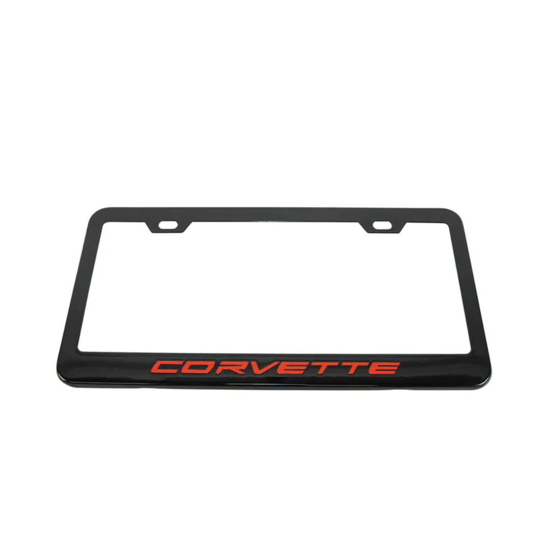C8 2020-2025 CORVETTE LICENSE PLATE FRAME - CA