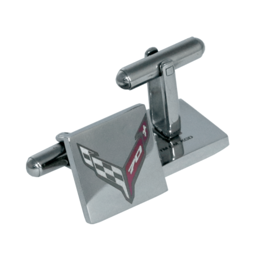 c8-corvette-70th-anniversary-polished-cufflinks