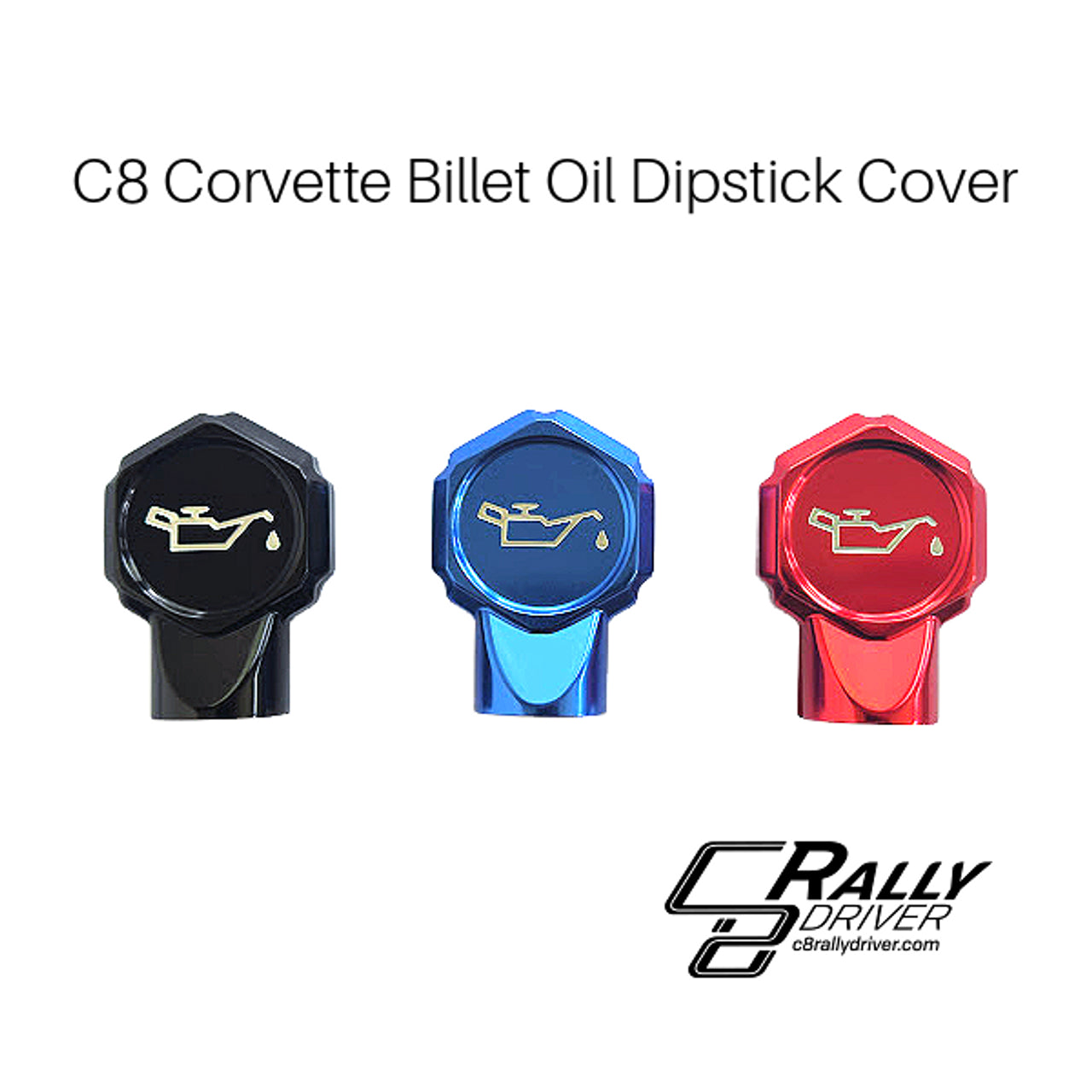 C8 Corvette Billet Oil Dipstick Cover
