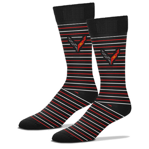c8-corvette-black-red-white-stripe-sock