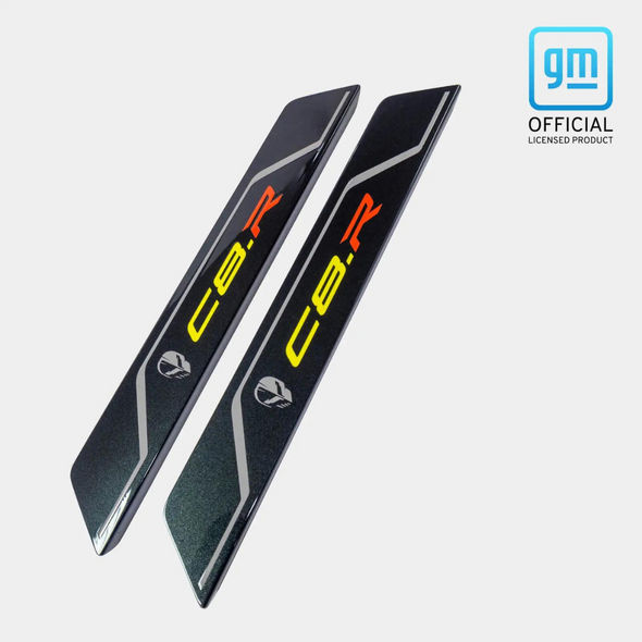 C8 Corvette C8.R Edition Painted Door Sill Plate Covers