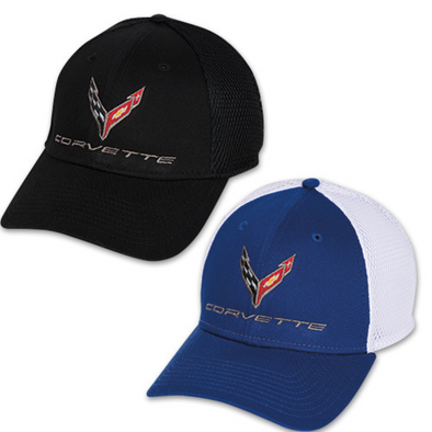 C8 Corvette Mesh Flexfit Hat / Cap