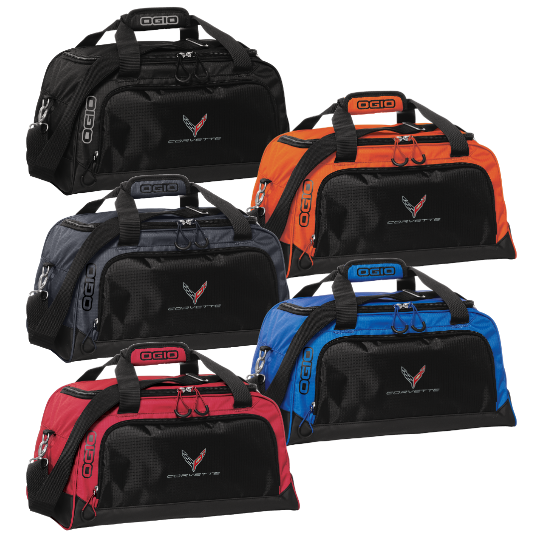 c8-corvette-core365-polo-shirt-ogio®-breakaway-duffel-bag-bundle