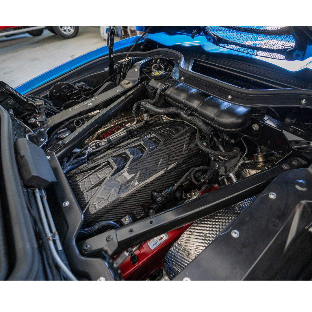 Cover For Engine C8 Corvette Convertible Engine Cover Bundle | Corvette Store Online