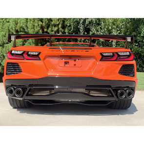 C8 Corvette Stingray Fusion Bi-Modal Axle Back Exhaust System (2020-2023) Carbon Fiber Tips