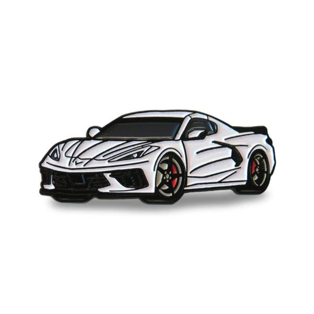C8 Corvette Stingray Lapel Pin | Corvette Store Online