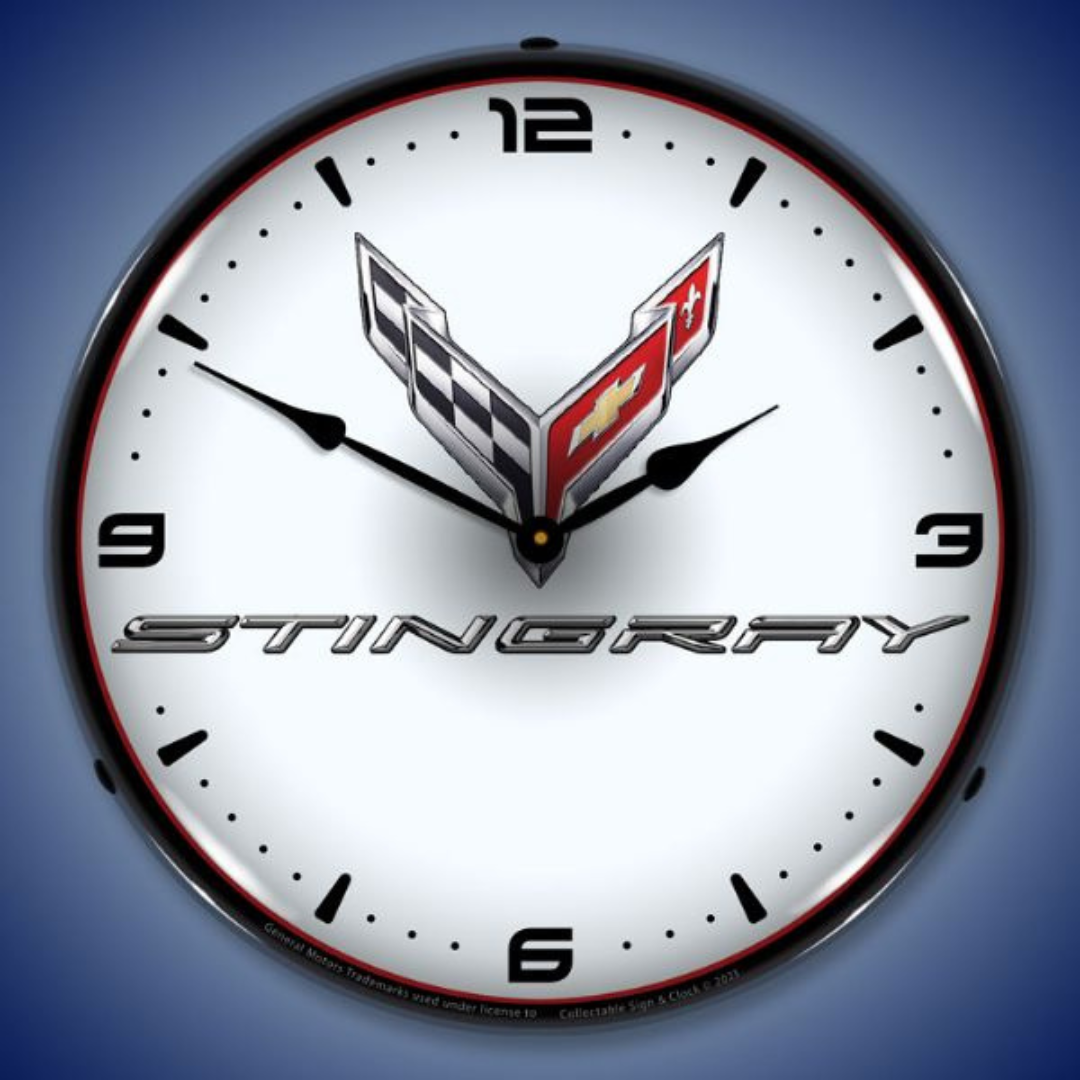 c8-corvette-stingray-white-lighted-wall-clock