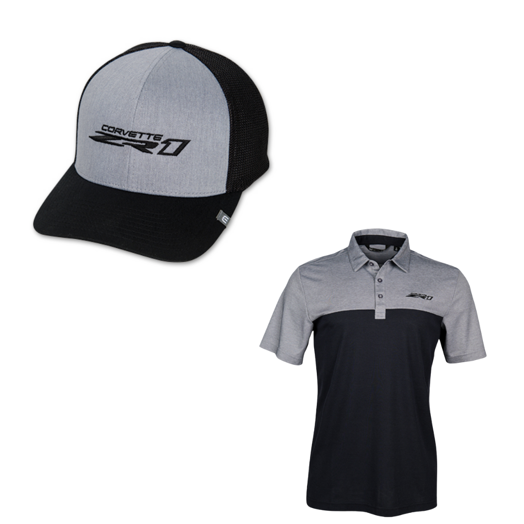 C8 Corvette ZR1 Travis Mathew Polo & Cap Bundle