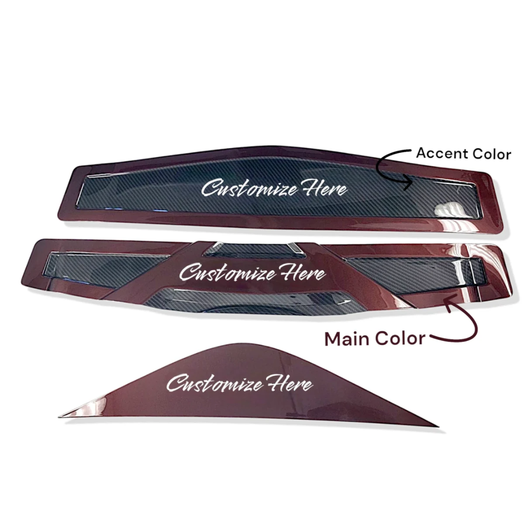 C8 2020-2026 Corvette Trunk Lid Inserts - Coupe