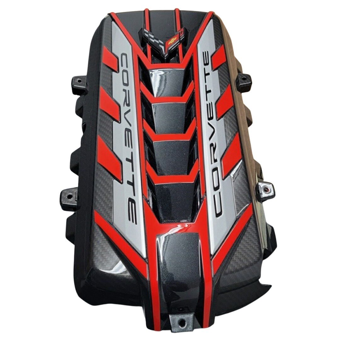 C8 2020-2026 Corvette Stingray Custom Premium Engine Cover - Build Your Own
