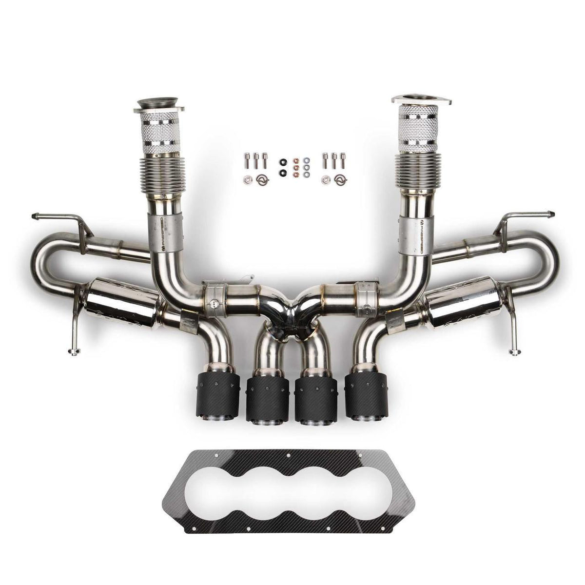 C8 2023-2026 Corvette Fabspeed Valvetronic Center Exit Conversion Exhaust System fits Stingray, E-Ray - Fabspeed Motorsport