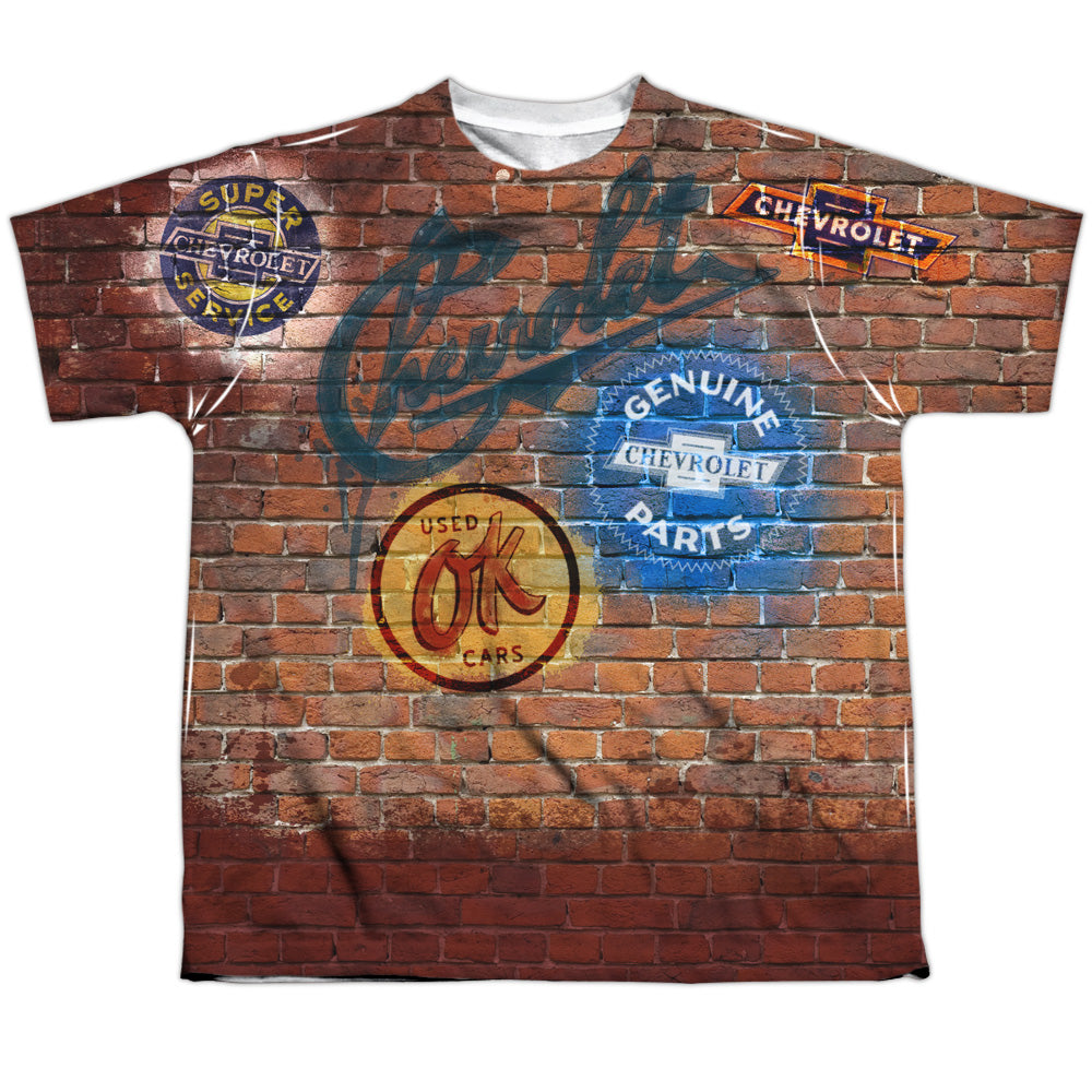 Chevrolet Shop Wall-Youth Short Sleeve 100% Polyester