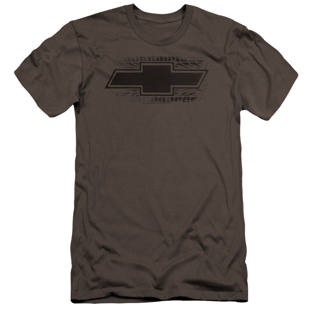 Chevrolet Bowtie Burnout-Premium Canvas Adult Slim Fit 30/1-Charcoal