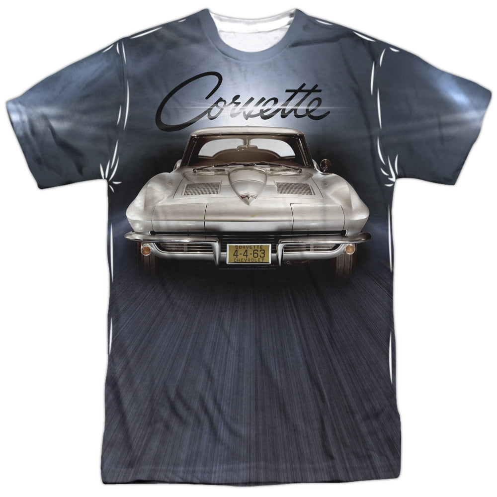 Chevrolet C2 Corvette Bright Lights-Adult Regular Fit Short Sleeve Polyester