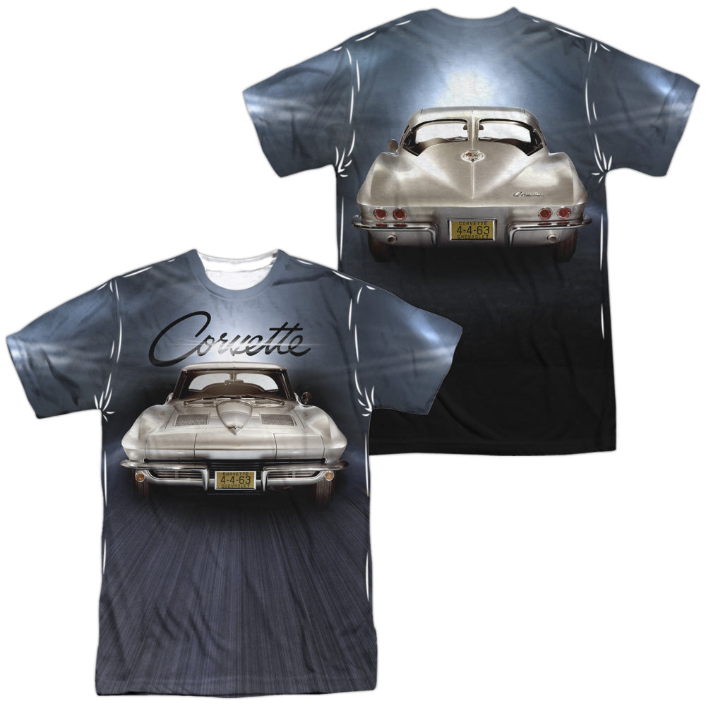 Chevrolet C2 Corvette Bright Lights Adult Regular Fit Short Sleeve Polyester