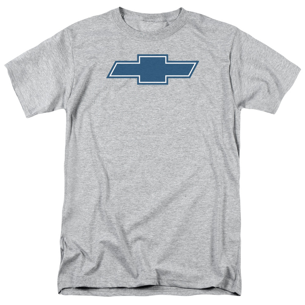 Chevrolet Simple Vintage Bowtie-Adult Regular Fit Short Sleeve-Athletic Heather