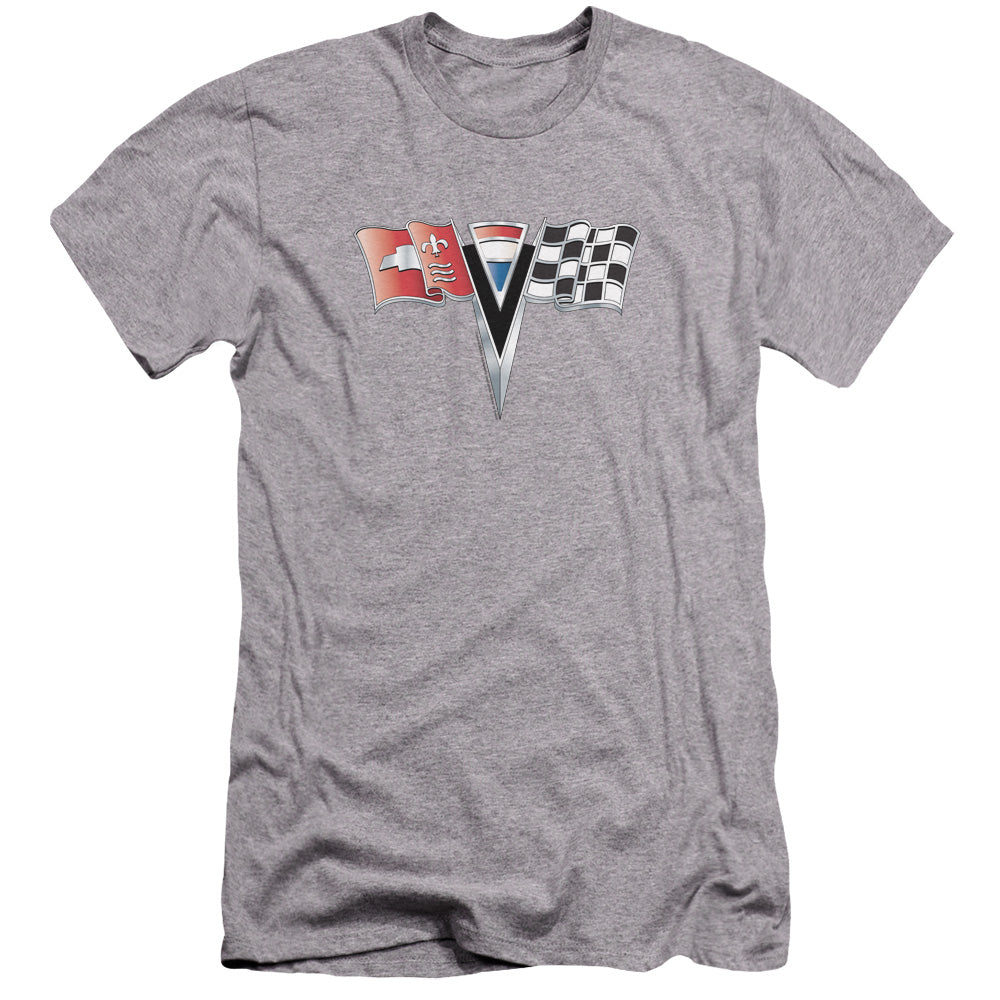 C2 Corvette Nose Emblem-Premium Canvas Adult Slim Fit 30/1-Athletic Heather
