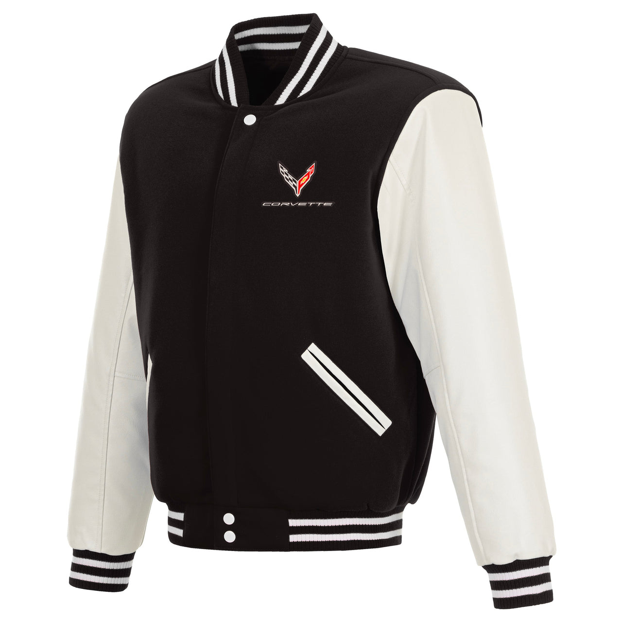 Corvette C8 Reversible Varsity Jacket
