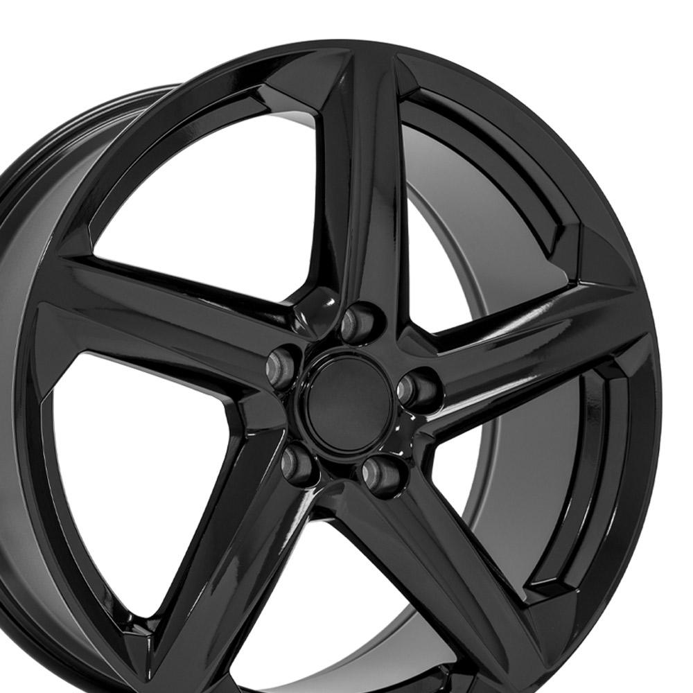 C8 Z06 Replica Wheels Fits 2020-2026 C8 Corvette 19x8.5 Gloss Black - CV02