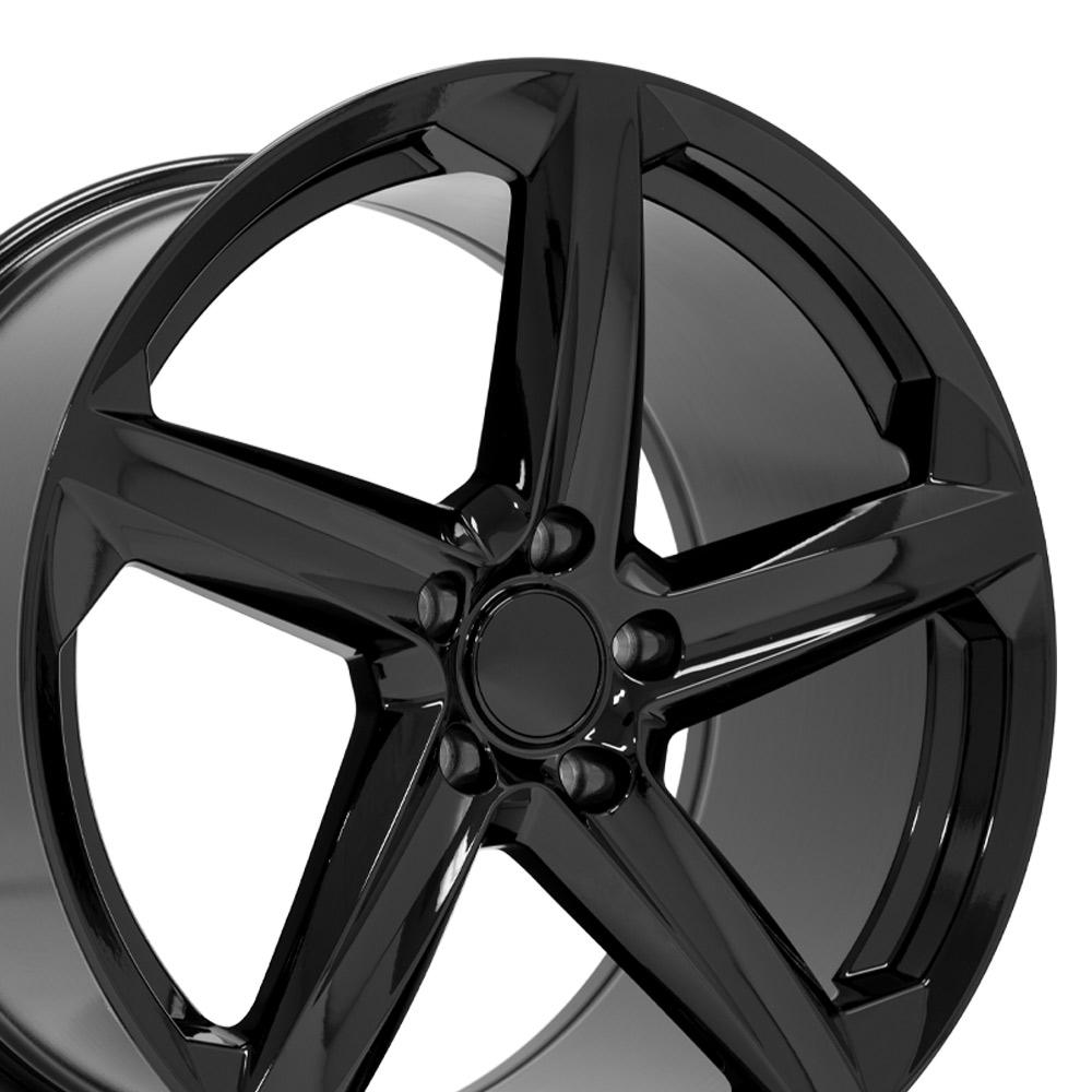 C8 Z06 Replica Wheels Fits 2020-2026 C8 Corvette 20x11 Gloss Black - CV02
