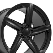 OE Wheels CV02D C8 Z06 style replica wheel 20x11 Satin Black for 2020-2026 C8 Stingray Corvette