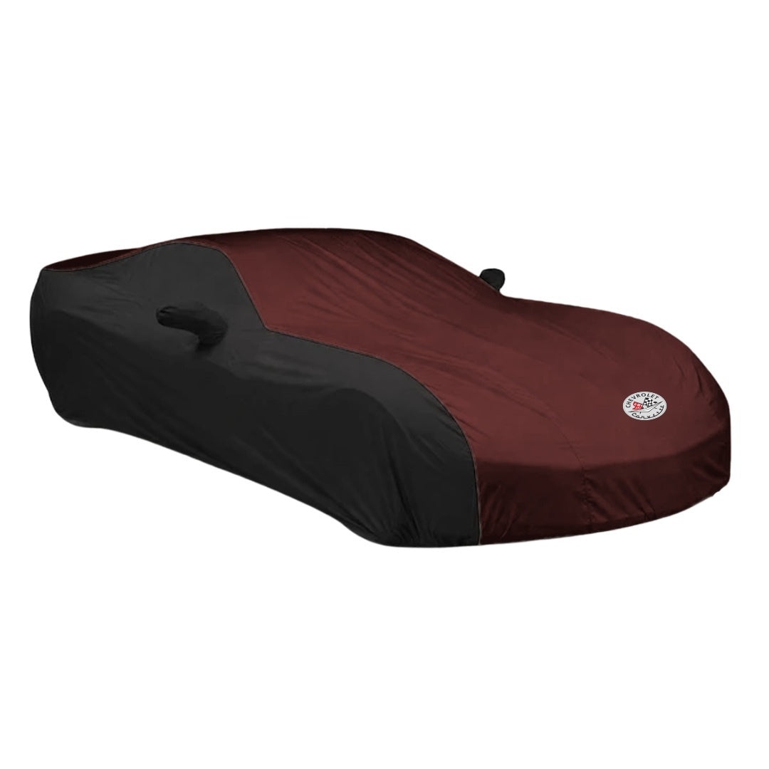 1953-1962 C1 Corvette Stormproof 2-Tone Outdoor Car Cover W/ C7 Corvette Logo - Coverking