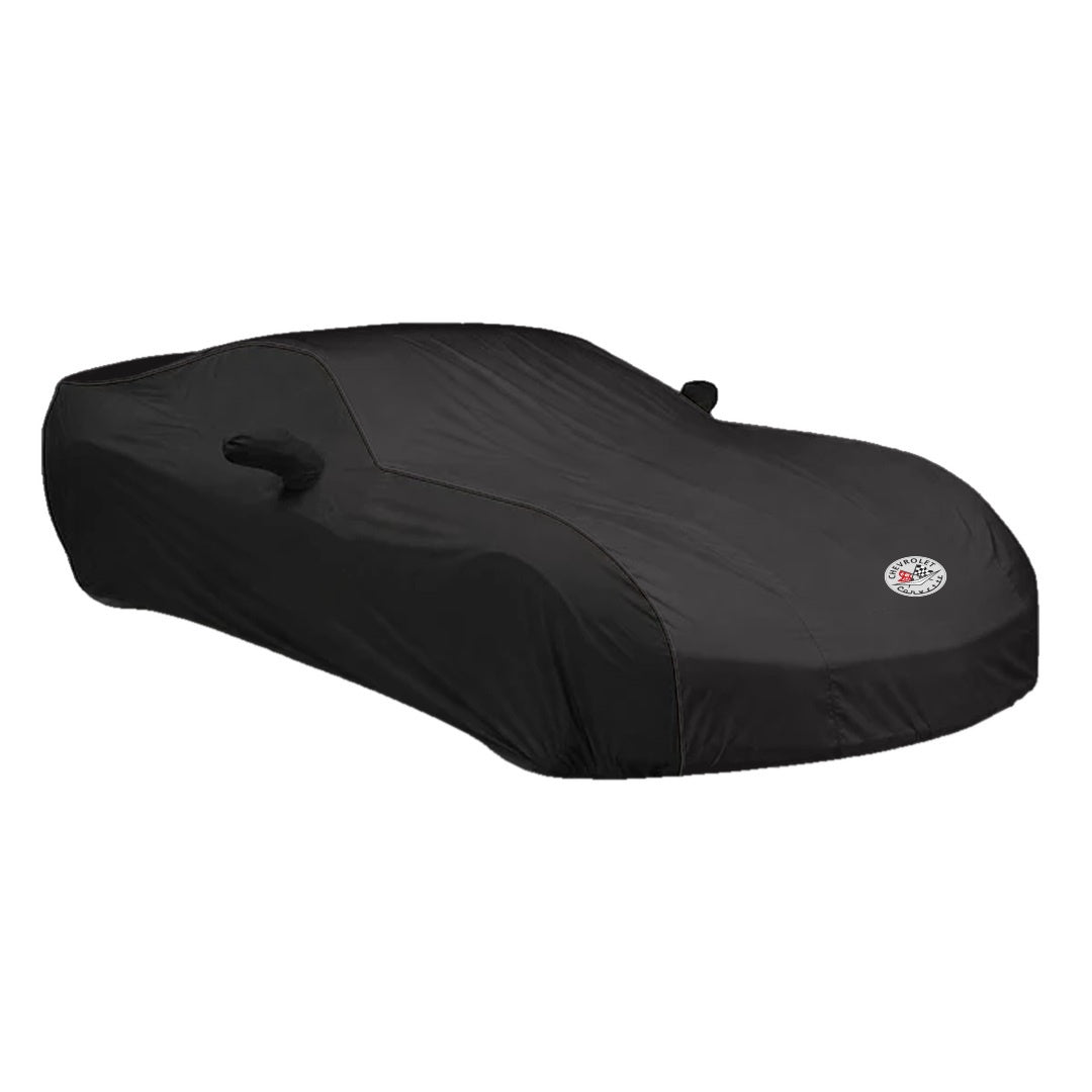 1953-1962 C1 Corvette Stormproof 2-Tone Outdoor Car Cover W/ C7 Corvette Logo - Coverking