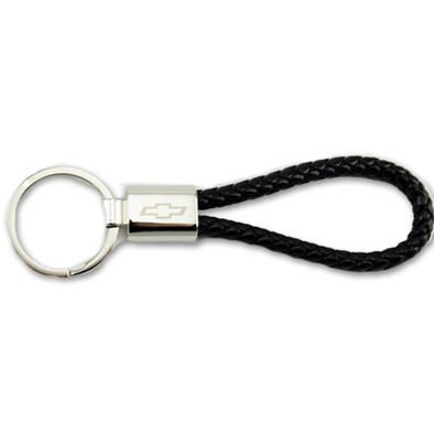 chevrolet-bowtie-braided-rope-keychain