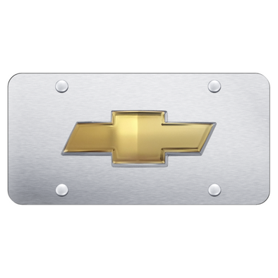 chevrolet-bowtie-license-plate-oem-style-bowtie-on-brushed