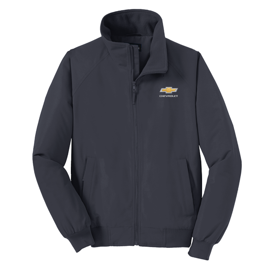 Chevrolet Gold Bowtie Charger Jacket - Grey