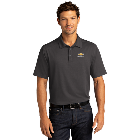 Chevrolet Gold Bowtie City Stretch Polo