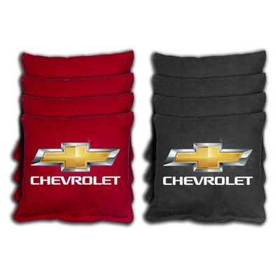 Chevrolet Gold Bowtie Cornhole Bag Set