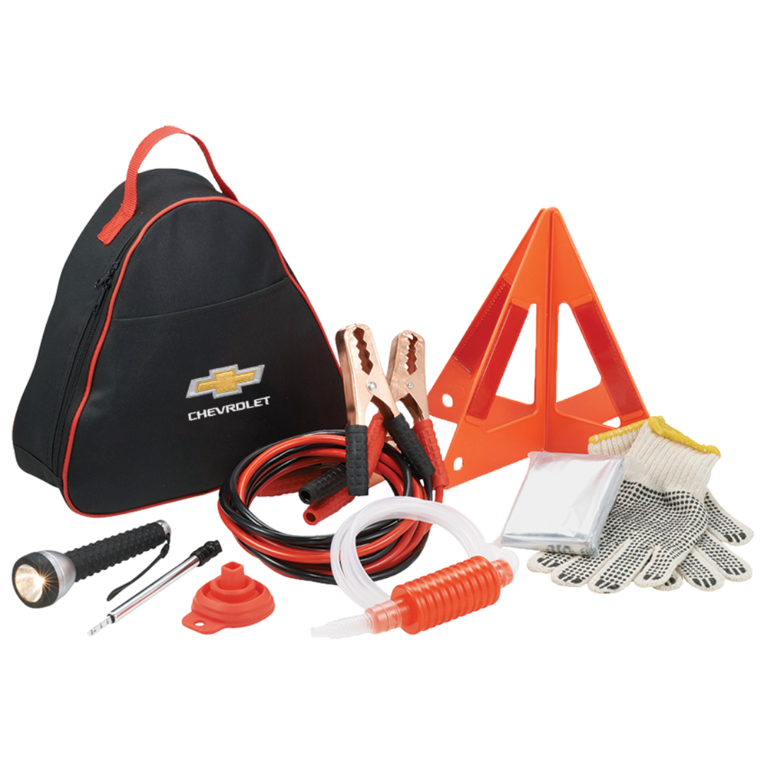 Chevrolet Gold Bowtie Emergency Roadside Kit