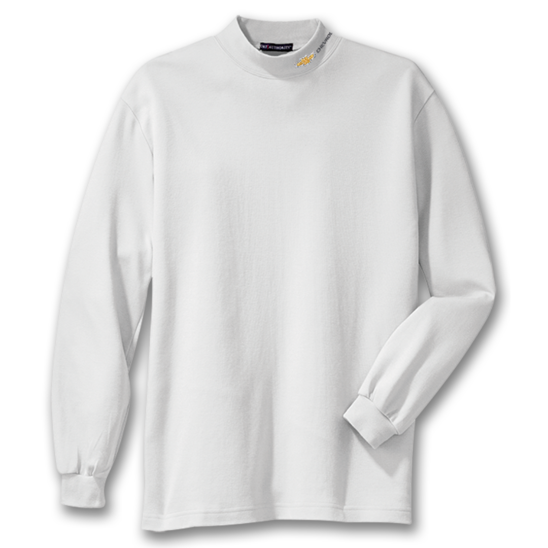 Mens gold 2025 mock turtleneck